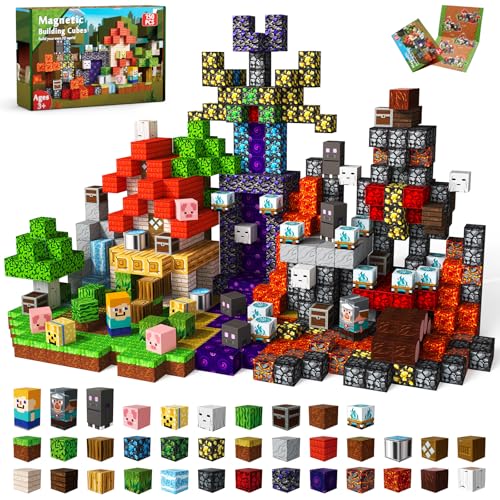 Magnetische Bausteine 150 Stück Abenteuer im Wald mit einem Zeitreise-Portal Edition Magnetbausteine Magnetic Building Blocks Montessori Spielzeug ab 4 5 6 7 8 9 Jahren Geschenke für Kinder ab 4 5 6 7 Magnetische Bausteine 150 Stück Abenteuer im Wald mit einem Zeitreise-Portal Edition Magnetbausteine Magnetic Building Blocks Montessori Spielzeug ab 4 5 6 7 8 9 Jahren Geschenke für Kinder ab 4 5 6 7 von Goody King