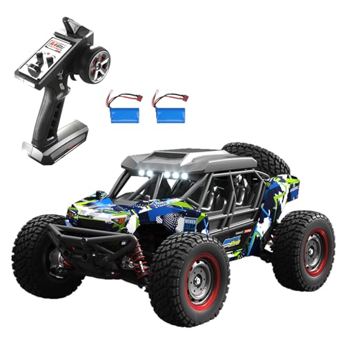 Goolsky Ferngesteuertes Auto, RC Auto Offroad Geländewagen Crawler RC Car 2,4 GHz, hohe Geschwindigkeit, 70 km/h, Gelände, 1/16, vollmaßstäblich, bürstenloser Ferngesteuerter LKW, Geländewagen von Goolsky