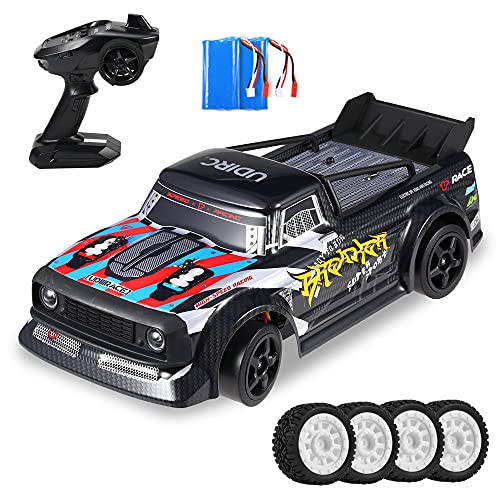 Goolsky UdiRC UD1601 RC Drift Car 1/16 RC Auto 4WD 30km/h RC Rennauto High Speed Kinder Geschenk RTR mit elektronischem Stabilitätssystem 2 Batterie von Goolsky