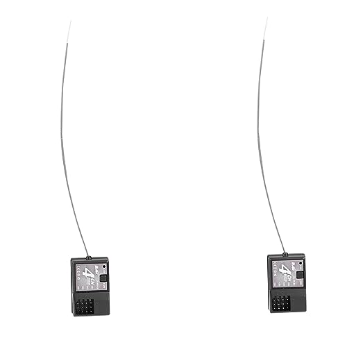 Goorvoucs 2X 4CH 2,4 GHz Radio Steuerung System Empfänger für GA-4H-TX Sender, RC Auto Boot Model Empfänger von Goorvoucs