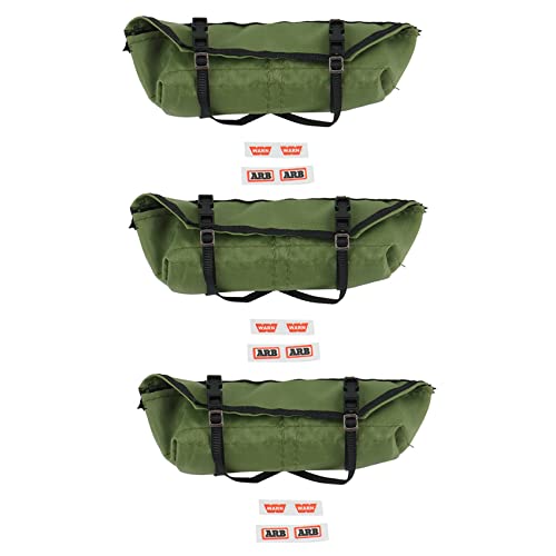 Goorvoucs 3X Canopy Zelt Aufbewahrungs Tasche Dach Tasche GepäCk Tasche Camp Equipment Zelt Tasche für 1/10 RC Raupen Auto AXIAL SCX10 TRX4,3 von Goorvoucs