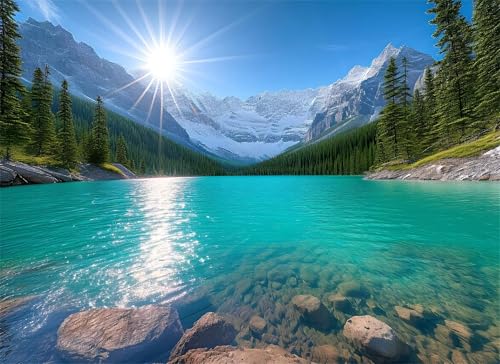 Puzzle 1000 Teile See Puzzle Erwachsene, Holzpuzzle Klassische Puzzles Landschaft Jigsaw Puzzles für Erwachsene und Kinder, Clevere Rätsel Wooden Jigsaw, Geschicklichkeitsspiel für die Ganze g-175 Puzzle 1000 Teile See Puzzle Erwachsene, Holzpuzzle Klassische Puzzles Landschaft Jigsaw Puzzles für Erwachsene und Kinder, Clevere Rätsel Wooden Jigsaw, Geschicklichkeitsspiel für die Ganze g-175 von Gooxehuu