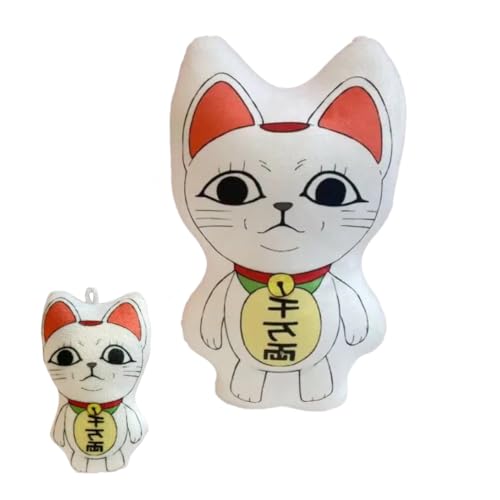 2PCS DAN DA DAN Plush Figur Turbo Granny Anhänger Anime-Cartoon Soft Hugging Pillow Turbo Granny Keychain Anhänger für Schulranzen Dekorationen Geschenke für Fans 8CM+40CM von Gooyeh