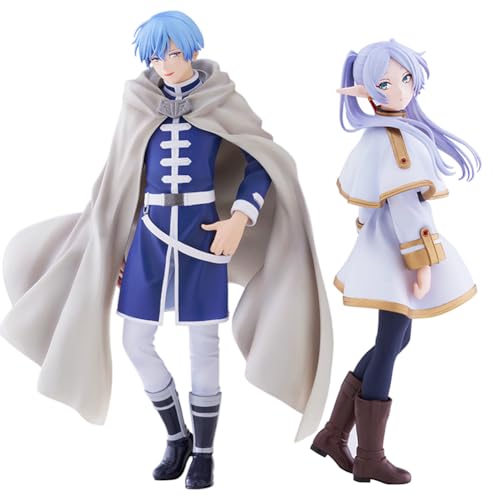 2PCS Frieren: Beyond Journey's End Statue Anime Stehposition Modell Desktop×Decorate Collections Anime-Actionfigur Sammlungen Geschenk von Gooyeh