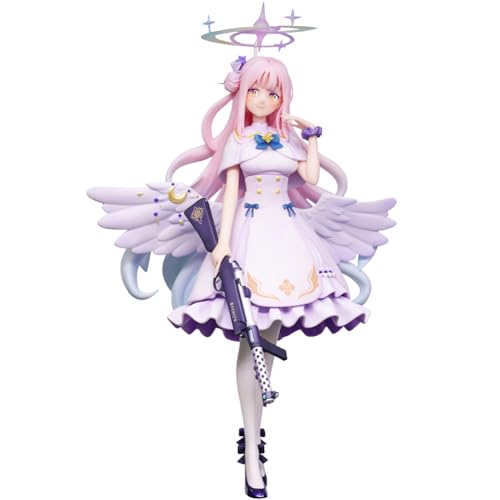 Anime Figuren Blue Archive Kyrie Eleison Figur - 26CM Uniformierte Kleider Auswechselbares Zubehör Anime Action Figur PVC Skulptur Desktop-Dekoration Sammlerstück von Gooyeh