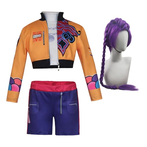 Gooyeh Anime K-Pop Kostüm Rumi Zoey Mira Cosplay Kostüm für Mädchen K-Pop Sänger Rumi Zoey Bühne Rollenspiel Performance Outfits Dress Up für Halloween Gooyeh Anime K-Pop Kostüm Rumi Zoey Mira Cosplay Kostüm für Mädchen K-Pop Sänger Rumi Zoey Bühne Rollenspiel Performance Outfits Dress Up für Halloween von Gooyeh