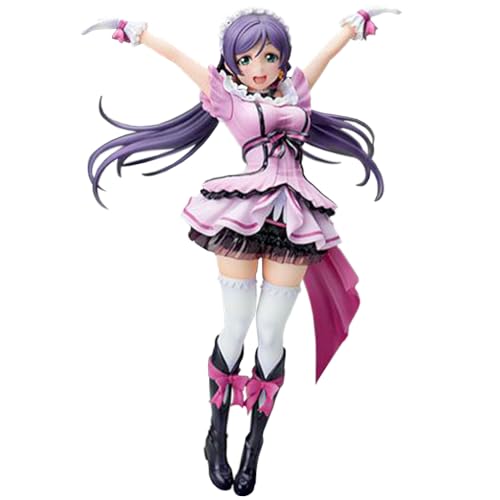 Anime Tojo Nozomi Figur, Cartoon Charakter Modell Statue, Uniforme Stil Skulptur, PVC, Sammlerstück Desktop Ornamente, Geschenk für Fans, 21CM von Gooyeh