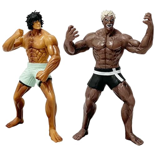 Anime Tokita oma Figur Baki Hanma VS Kengan Ashura Modell Statue PVC Cartoon Manga Figure Battle Model Stance 19CM Desktop Ornament Sammlerstück Geschenk für Anime Fans von Gooyeh