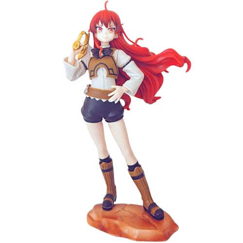 Eris Greyrat Figur Anime Charakter Eris Greyrat Figuren Rote Haare Version Szene Basismodell PVC Statue Sammlerstücke Desktop Dekorationen 20 cm von Gooyeh