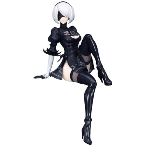 Gooyeh 2Bautomata Figur No.2 Type B Anime 2Byorha Modell Figur Nudelstopper Actionmodell Statue Cartoon Skulptur Auto Ornamente Sammlerstück 14CM von Gooyeh