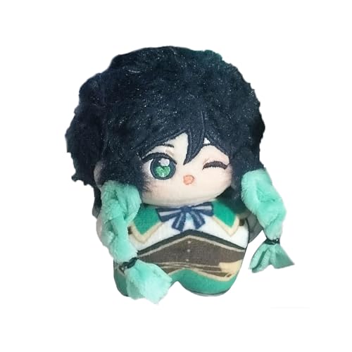 Gooyeh Anime Anhänger Venti Kunikuzushi Soft Figure Pendant, 10CM,Xiao Stuffed Pendant Keychain Anhänger, Kaedehara Kazuha, Anime Soft Figure Hug Pillow Pendant, Schultasche Dekoration von Gooyeh