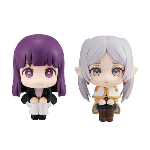 Gooyeh Anime Frieren: Beyond Journey's End Figure 11CM Frieren Fern Figur Sammlerstücke Frieren Manga Statue Auto Dekoration Frieren Merch für Fans 2PCS von Gooyeh