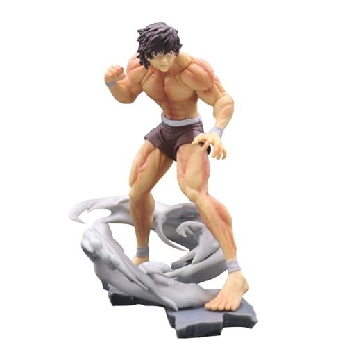 Gooyeh Anime Hanma Baki Figur BAKI Modell Statue PVC Sculpture Cartoon Manga Figure Battle Model Stance 17CM Desktop Ornament Sammlerstück von Gooyeh