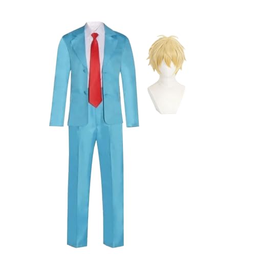Gooyeh Anime Sousuke Shima Cosplay Kostüm Blau Schuluniform Anzug Komplettes Set Halloween Party Karneval Kostüm Gooyeh Anime Sousuke Shima Cosplay Kostüm Blau Schuluniform Anzug Komplettes Set Halloween Party Karneval Kostüm von Gooyeh