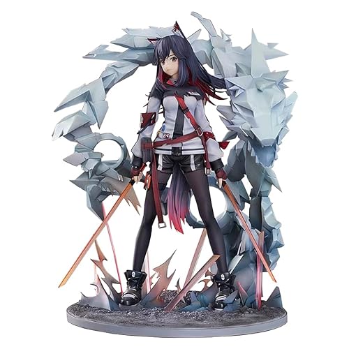 Gooyeh Arknights Figur Texas Anime Figuren Standing Pose Action FigurenStatue Modell BoxedFiguren Hausschmuck Sammlerstücke Geschenke27cm von Gooyeh