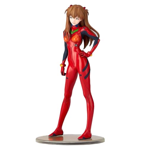 Gooyeh Asuka Langley Soryu Actionfigur, Mari Makinami Illustrious Anime-Statuen, Modell Sammlerstücke, PVC-Statue Modell für Schreibtisch-Dekoration 20CM von Gooyeh