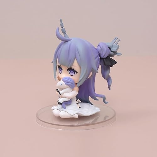 Gooyeh Azur Lane Anime FigurHMS Unicorn Niedliche Q Figur Heimdekoration Ornamente Boxed Action Figures Gifts 10cm von Gooyeh