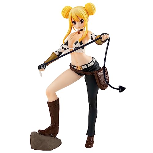 Gooyeh Fairy Tail Anime Figur Lucy Heartfilia Nebenfiguren Ornamente PVC Statue Modell Sammlung für Anime-Fans Geburtstag 18cm von Gooyeh