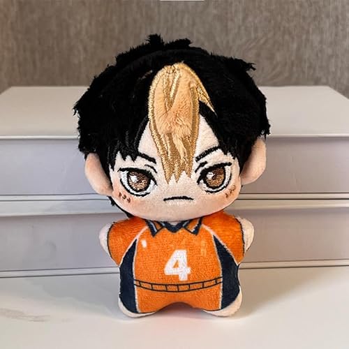 Gooyeh Haikyuu Plüsch Puppe Niedliche Q Version von Yu Nishinoya Anime Figur Plüsch Anhänger Rucksack Auto Interieur Anhänger Geburtstag 12cm von Gooyeh