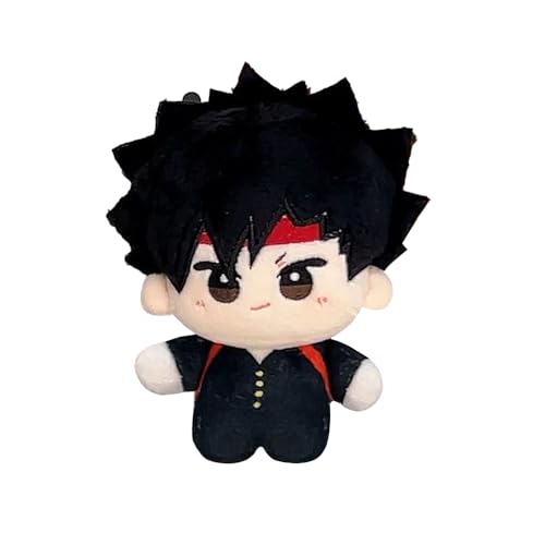 Gooyeh Hinata Shoyo Softfigur-Anhänger, Anime-Tasche, 10 cm, Tobio Kageyama/Kozume Kenma/Nishinoya Yu, weiche Figur, Puppen-Anhänger, niedlich, pelzig, Autotasche, Schlüsselanhänger von Gooyeh