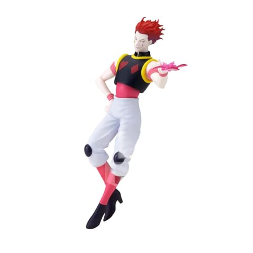 Gooyeh Hisoka Figur, Anime Hisoka Modell Statue, Cartoon-Charakter-Modelle, PVC Skulptur Auto Dekorationen Sammlerstücke Desktop Ornament von Gooyeh