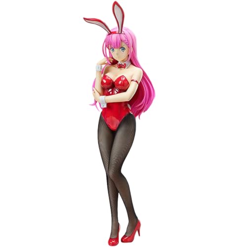 Gooyeh Kirisu Mafuyu Bunny Figur Anime Rotes Mädchen Bunny Figuren Oversized Stehende Pose 42CM Illustration Schönheit Mädchen Serie Home Desktop Sammlermodell von Gooyeh