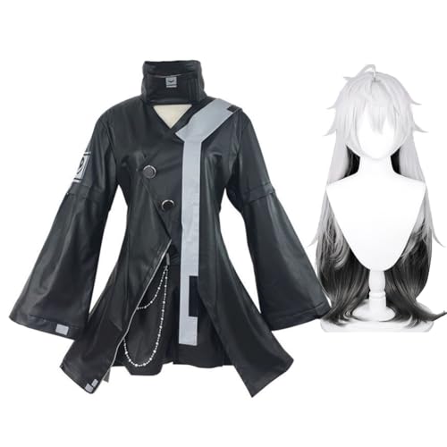 Gooyeh Lappland Cosplay Kostüm Arknights Anime Game Charakter Kostüm Halloween Comic Con Theme Party Cosplay Kostüm Komplett Set mit/ohne Perücke von Gooyeh