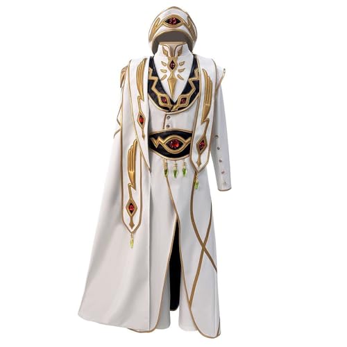 Gooyeh Lelouch Lamperouge Cosplay Kostüm Lulu Anime Robe Uniform Full Sets für Mann Rollenspiel für Halloween Karneval Party Verkleidung Gooyeh Lelouch Lamperouge Cosplay Kostüm Lulu Anime Robe Uniform Full Sets für Mann Rollenspiel für Halloween Karneval Party Verkleidung von Gooyeh
