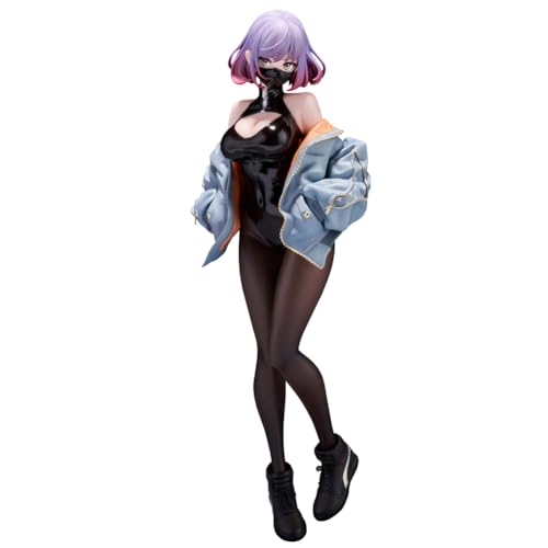 Gooyeh Luna Figur Anime Spiel Luna Actionfiguren Luna Schönheit Mädchen PVC Statue Modell austauschbaren Kopf Zubehör Desktop Einrichtungen Fan Sammlerstücke Luna Geschenk 28cm von Gooyeh