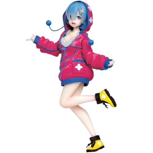 Gooyeh REM Figur Statue 22 cm Remu-Figur Modell Stehende Figur Anime-Modell-Skulptur PVC Schreibtisch-Dekoration Sammelbare Geschenke von Gooyeh