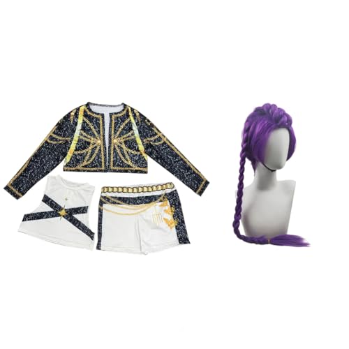 Gooyeh Rumi Cosplay Kostüm für Mädchen, Zoey Cosplay Kostüm, Anime Mira Bühne Rollenspiel Performance Uniform Dress Up für Halloween Gooyeh Rumi Cosplay Kostüm für Mädchen, Zoey Cosplay Kostüm, Anime Mira Bühne Rollenspiel Performance Uniform Dress Up für Halloween von Gooyeh