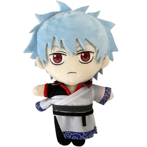 Gooyeh Sakata Gintoki Weiche Figur, Anime, kreative Fans, Geschenk, Kleidung, abnehmbare Puppenkissen, Animation, Dekoration, Kollektion, 20 cm von Gooyeh