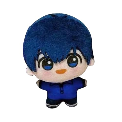 Gooyeh Seishiro Nagi Plush Anime Blue Lock Soft Figur Anime Rin Itoshi Pillow SAE Itoshi Keychain Cartoon Soft Pillow Cushion Car Bag Home Decoration Pendant Sammlerstück 10CM von Gooyeh