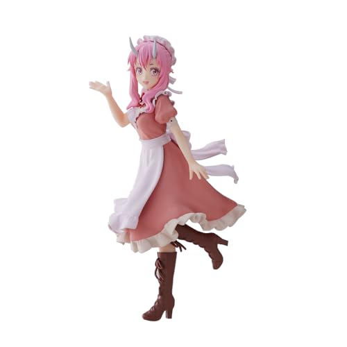 Gooyeh That Time I Got Reincarnated as a Slime Shuna Figure, Shion Figur, PVC Sculpture Statue, Pink Maid Dress, Manga Figuren,Home Dekoration Sammlerstücke Geschenke 16CM von Gooyeh