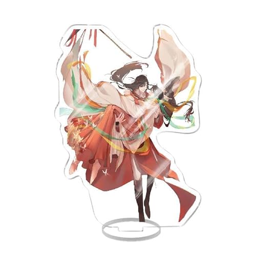 Gooyeh Tian Guan Ci Fu Anime Figuren Xie Lian/Hua Cheng Doppelseitigen Druck Acryl Desktop Plakette Ornamente Nach Hause Dekoration Modell Sammlung Geschenk 16cm von Gooyeh