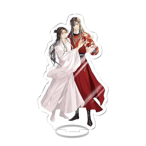 Gooyeh Tian Guan Ci Fu Anime Figuren Xie Lian/Hua Cheng Doppelseitigen Druck Acryl Desktop Plakette Ornamente Nach Hause Dekoration Modell Sammlung Geschenk 16cm von Gooyeh