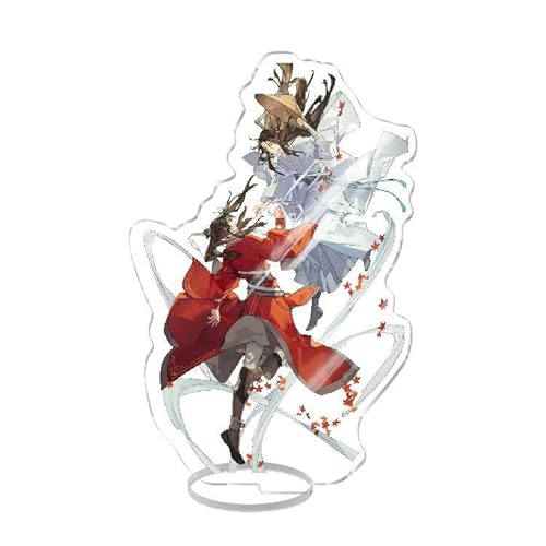 Gooyeh Tian Guan Ci Fu Anime Figuren Xie Lian/Hua Cheng Doppelseitigen Druck Acryl Desktop Plakette Ornamente Nach Hause Dekoration Modell Sammlung Geschenk 16cm von Gooyeh