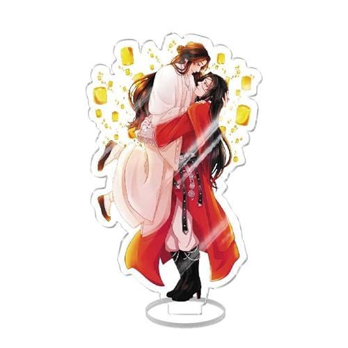 Gooyeh Tian Guan Ci Fu Anime Figuren Xie Lian/Hua Cheng Doppelseitigen Druck Acryl Desktop Plakette Ornamente Nach Hause Dekoration Modell Sammlung Geschenk 16cm von Gooyeh