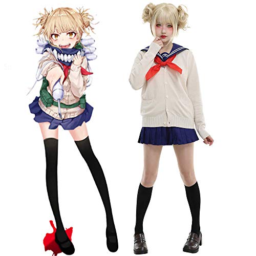 Gooyeh Toga Himiko Cosplay Kostüm Anime Cosplay Kostüm Jungen Und Mädchen Halloween KostüM Set Mit Perücken von Gooyeh