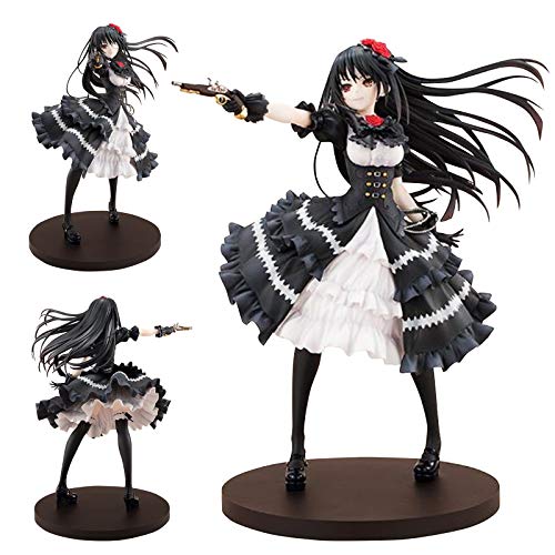 Gooyeh Tokisaki Kurumi Figuren Date A LIVE Anime Figur Statue Modell Sammlung Desktop Ornamente Heimdekoration Boxed Figuren Xmas Geschenk 23cm von Gooyeh