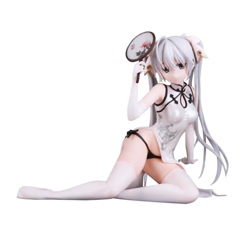 Gooyeh Yosuga no Sora Figur Anime Japanische Figur Kasugano Sora Cartoon Mädchen Modell Sitzende Skulptur Anime Spielzeug Statue Desktop Ornament Collectible Gifts 12CM von Gooyeh