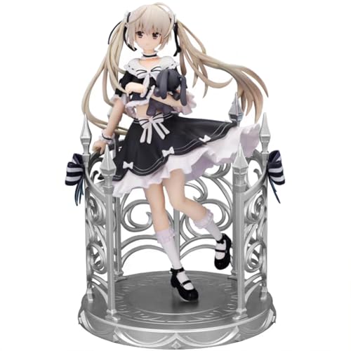 Gooyeh Yosuga no Sora Figur Kasugano Sora Anime Figuren Schwarzes Kleid Modell Statue Sammlung Dekorationen Geburtstagsgeschenk 28cm von Gooyeh