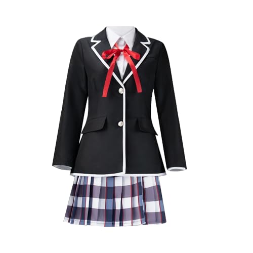 Gooyeh Yukinoshita Yukino Cosplay Kostüm My Teen Romantic Comedy SNAFU Cosplay für Mädchen Schule Uniform Full Set Halloween Party Cosplay Outfit von Gooyeh