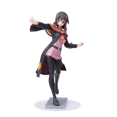 Gooyeh Yunyun Figure Anime Konosuba Megumin Figur An Explosion on This Wonderful World! Megumin Sculpture Szene Manga Statue Model Anime Figur Sammlerstücke Auto Dekoration 19CM von Gooyeh