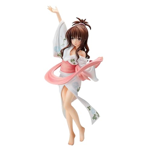 Gooyeh to Love Ru Darkness Figuren Yuuki Mikan Statue PVC Figuren Cartoon Mädchen Modell Statue Sammlerstück Modell Charakter Statue Spielzeug Desktop Ornamente 26,5CM von Gooyeh