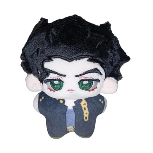 Joseph Joestar Figure Soft Plush Pillow, 10CM, Cujoh Jolyne Stuffed Pendant Keychain Anhänger, Kakyōin Noriaki, Anime Soft Figure Hug Pillow Pendant, Schultasche Dekoration von Gooyeh