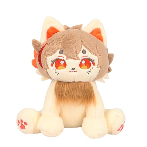 Kaedehara Kazuha Plüschpuppe Anime-Spielfiguren weicher Stoff Puppe Zimmer Sofa Kissen Heimdekoration niedlich Cartoon Ornament Geschenk 28CM von Gooyeh