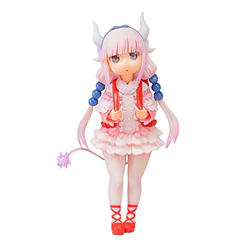 Kanna Kamui Statuen, Kobayashi-san Chi no Maid Dragon Figur Boxed Model Skulptur Miss Kobayashi's Dragon Maid Modell Skulptur Dekoration Sammlerstück Gifts für Fans 18CM von Gooyeh