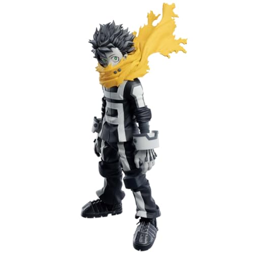 MHA Figur Midoriya Izuku Anime Heroes Figur PVC Model Statue Anime Desktop Ornamente Geschenk Sammlerstück 23CM (Schwarz-Weiße Version) von Gooyeh