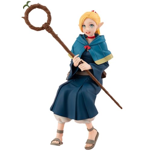 Marcille Donato Figur, sitzendes Anime-Modell, Anime Marcille Donato Actionfigur, 14 cm, austauschbares Zubehör, Heimdekoration, Geschenk für Anime-Fans von Gooyeh